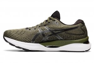 TÊNIS ASICS GEL NIMBUS 24 - VERDE OLIVA - MASCULINO