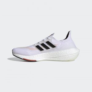 Tênis Adidas UltraBoost 21 - Branco Preto e Laranja - Tokyo - Feminino