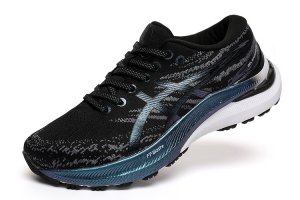 Tênis Asics Gel Kayano 29 - Preto e Azul Platinum - Feminino